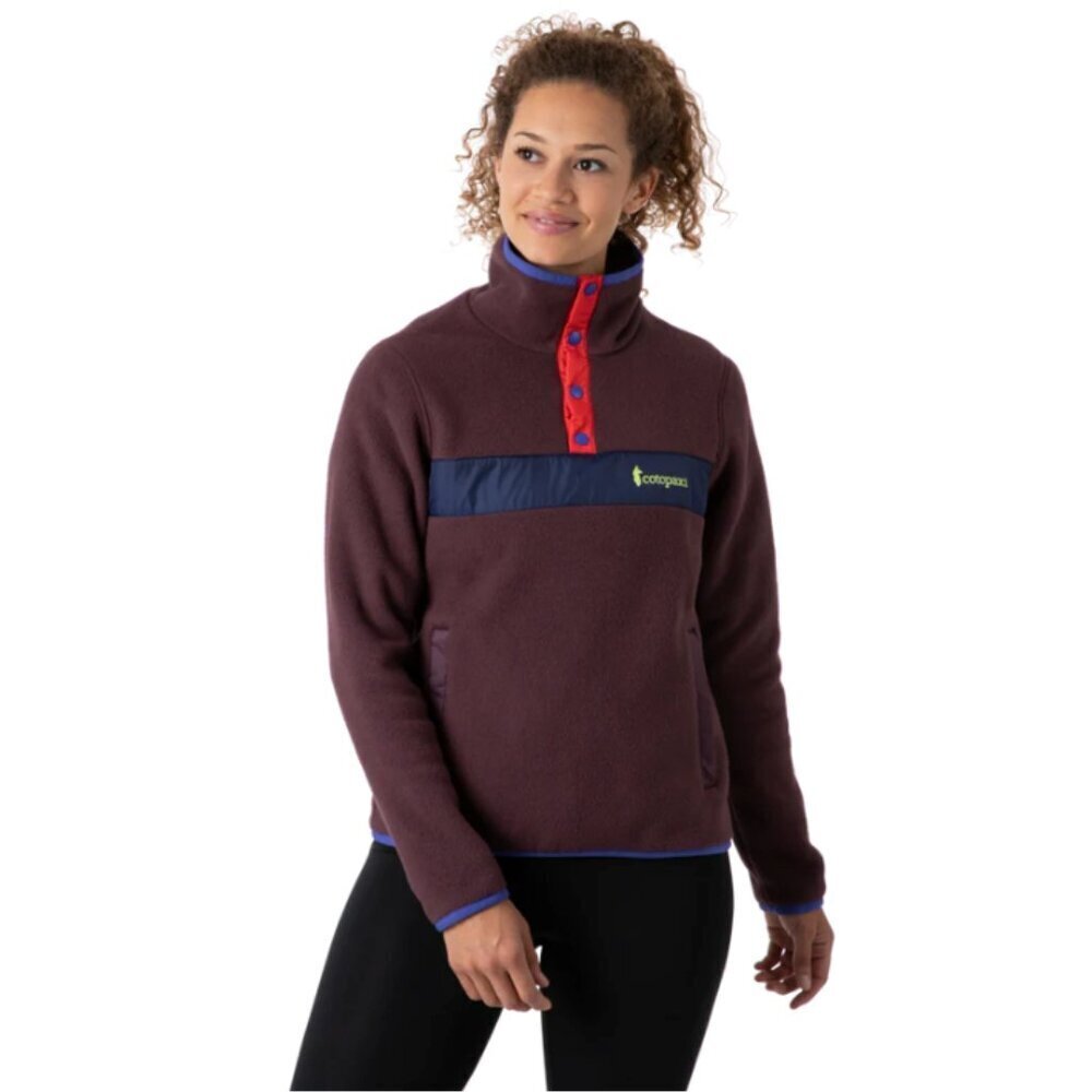 COTOPAXI Women's Purple Blue Red Teca Fleece Pullover Sweater Sweatshirt Size XS